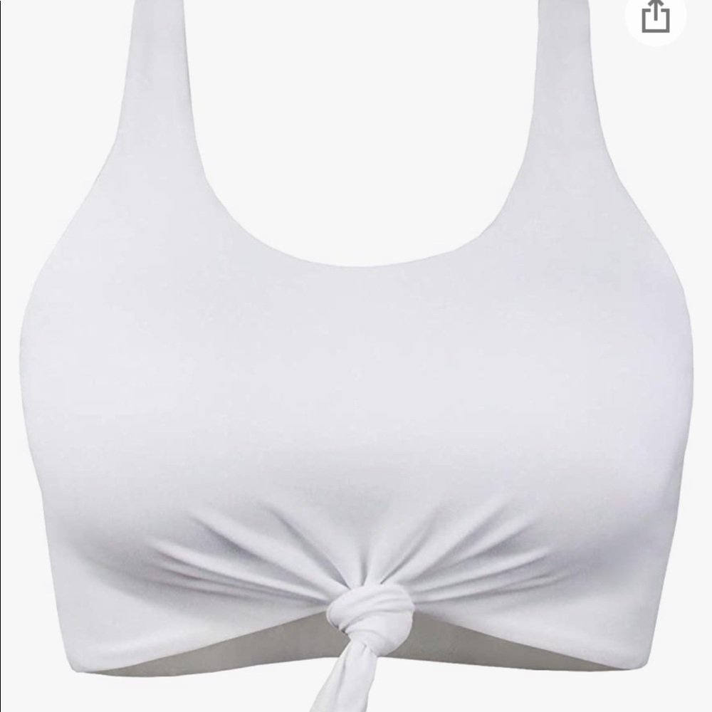 Women's Retro Tie Knot Bikini Top